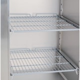 thumbnail of Gasfrit - Armario Frigorífico refrigerado  de 2 puertas, acero inoxidable, GN2/1,   1480 x 830 x 2100 mm , con cerradura, 1300L