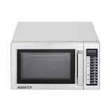 thumbnail of Menumaster Rcs511Ts Micro-ondes avec 100 programmes de cuisson en acier inoxydable