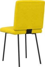 thumbnail of vidaXL Esszimmerstühle 6 Stk. Gelb Samt