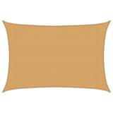 thumbnail of Toldo de vela rectangular HDPE arena 160 g/m² 3x5 m