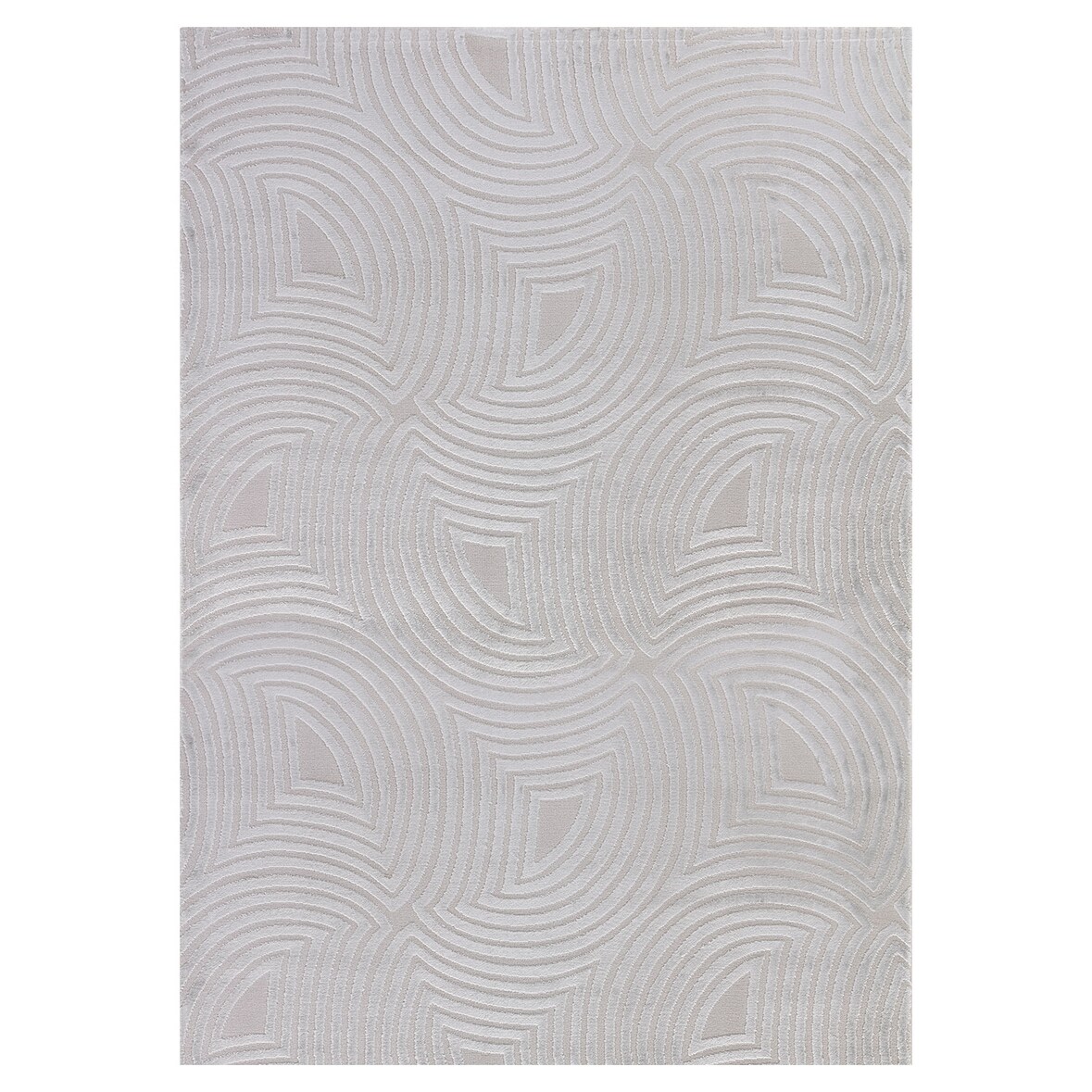 Carpetsale24, Kurzflor Teppich Wohnzimmer 280 x 370 cm, Grau Einfarbig Skandi-Boho Deko, 3D-Effekt, Extra Weich für Flur, Schlafzimmer und Küche