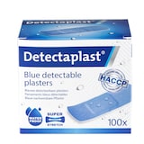 thumbnail of Blaues detektierbares wasserabweisendes & elastisches Pflaster 25x72mm - 100pcs