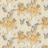 thumbnail of Airlaid Tischdecke Mylo, 80 x 80 cm, 20 Stück - Mank - Laubbäume Blätter Herbst