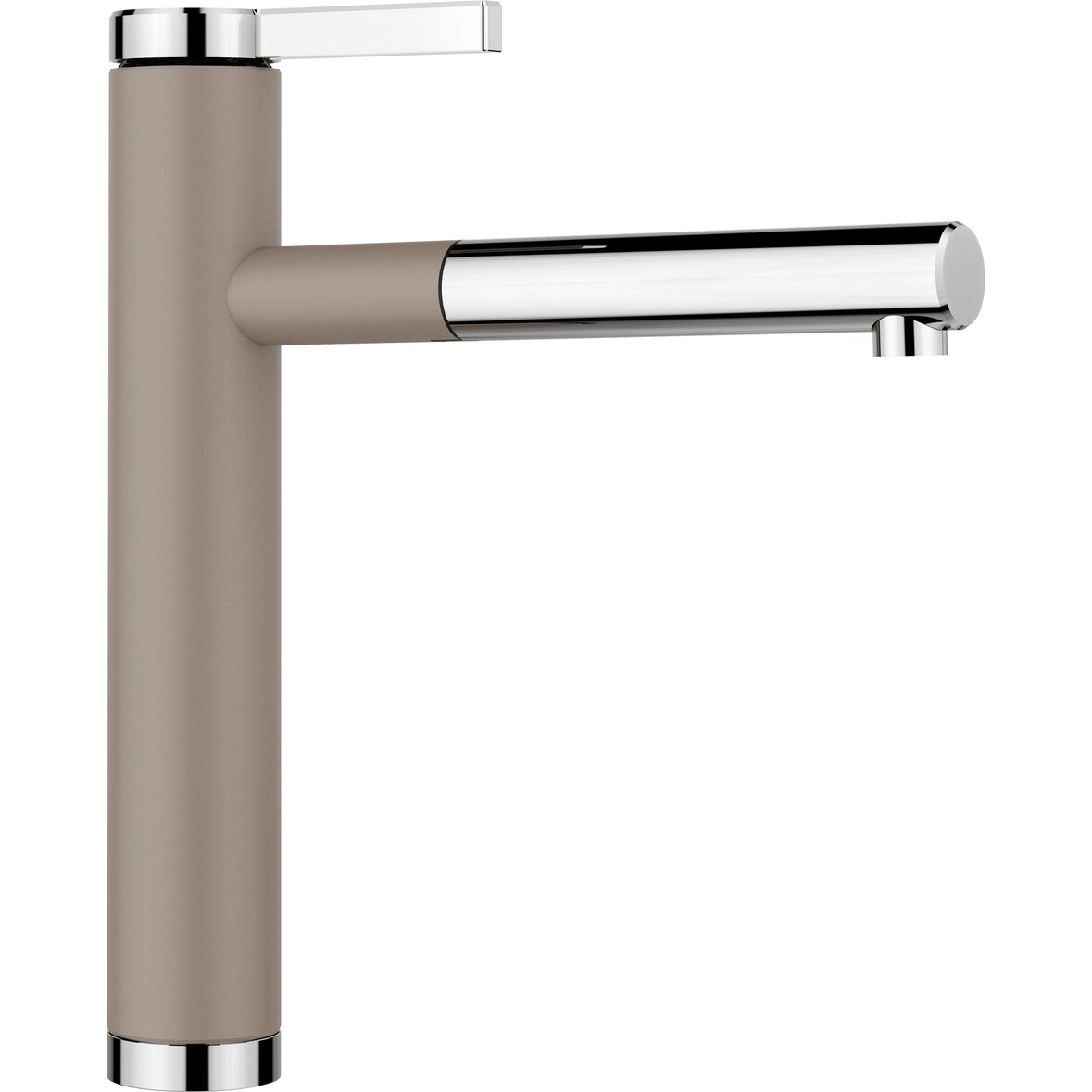 BLANCO LINEE-S Armatur / Tartufo/Chrom / Zugauslauf / Hochdruck -