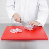 thumbnail of Hygiplas rode dikke snijplank met hoge dichtheid