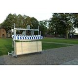 thumbnail of Chariot de transport pour étal de marché - en acier galvanisé - pour 5 pièces - Feros