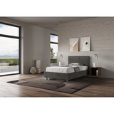 thumbnail of Letto una piazza e mezza Adele 110x200 rete e contenitore grigio