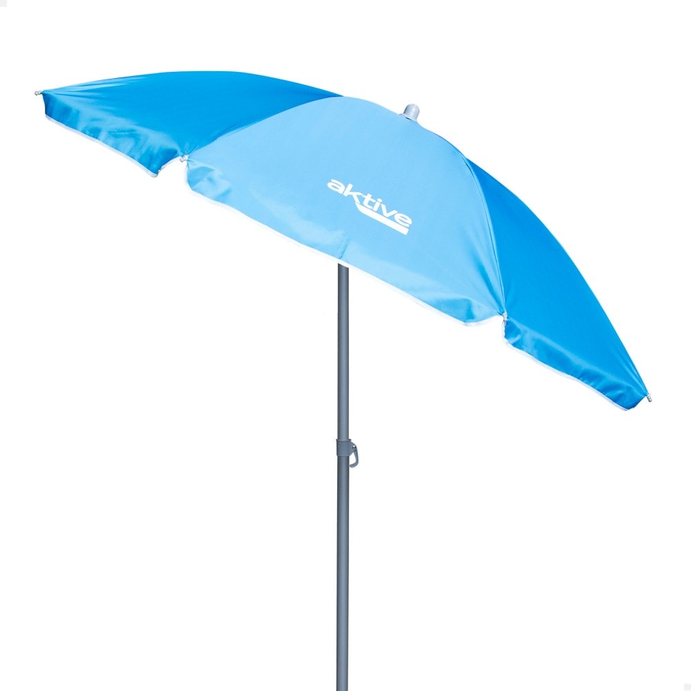 Sombrilla de playa Ø180 cm inclinable c/protección UV50 Aktive