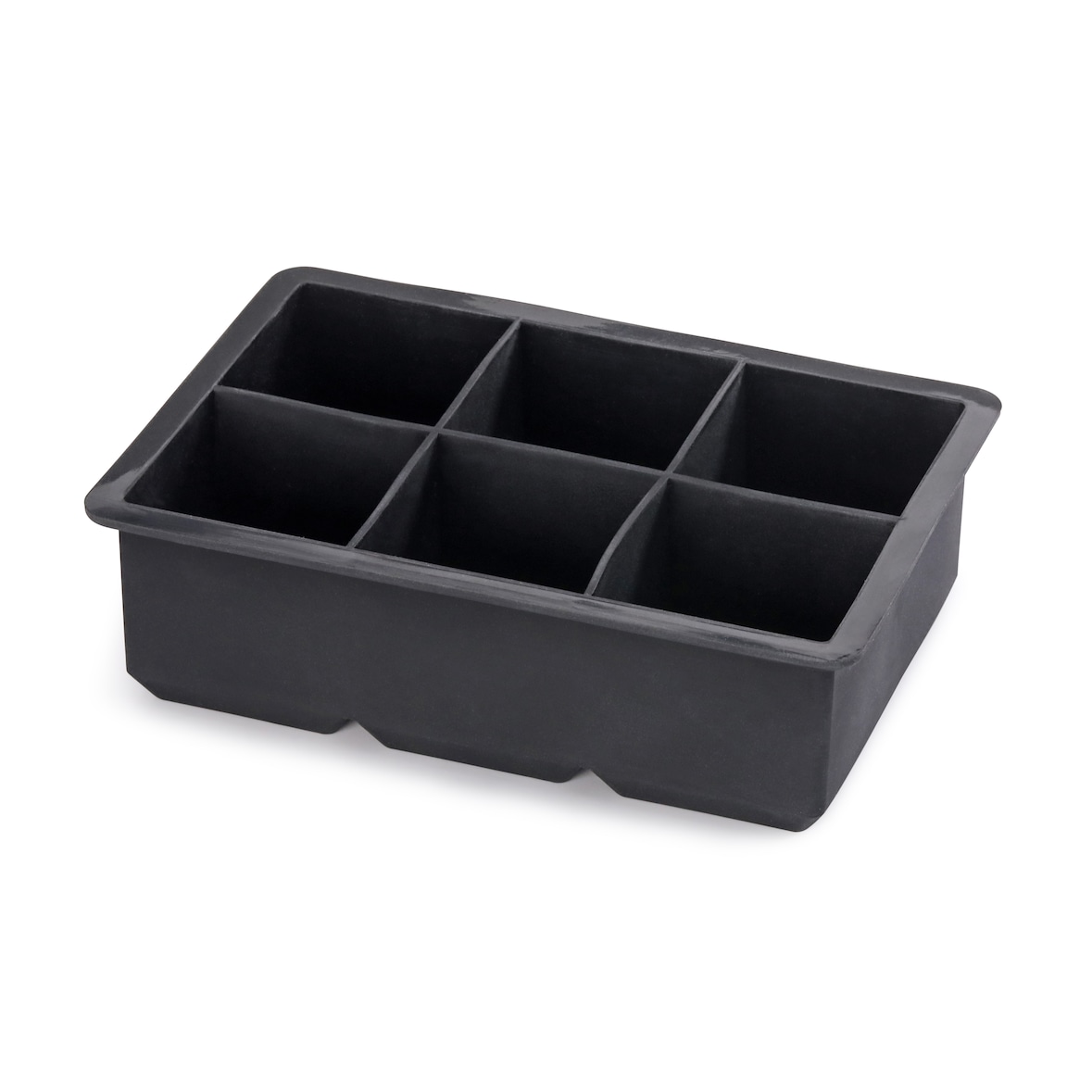 Bac à glaçons pour six glaçons de 40 x 40 mm, silicone