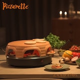 thumbnail of Emerio Pizzarette Pizzamacher/Ofen 1 Pizza/Pizzen 1100 W Schwarz, Braun