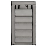 thumbnail of Helloshop26 - Scarpiera mobile contenitore per scarpe mobile ingresso/corridoio/soggiorno con coperchio 58 x 28 x 106 cm tessuto 02_0021411