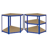 thumbnail of Monster Racking 5 x T-rax Stellingkasten - 90x45x180 cm - Blauw