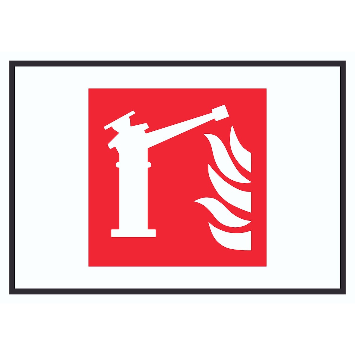Feuerlöschmonitor Symbol Schild A2 (420x594mm)