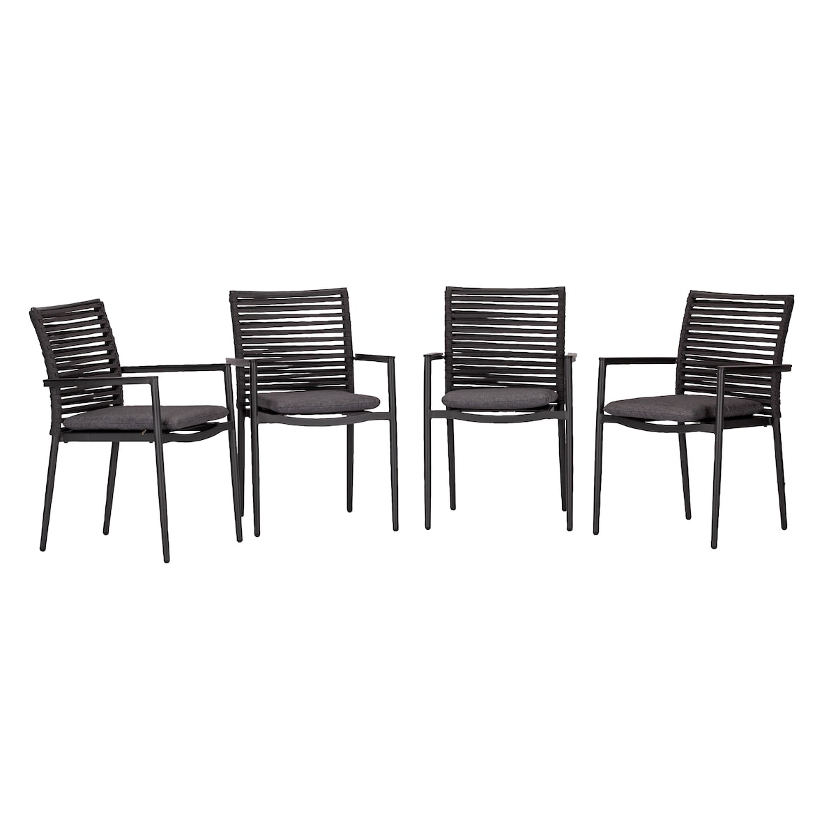 acamp New Jersey Stapelsessel 4er-Set