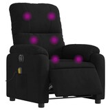 thumbnail of vidaXL Massagesessel Elektrisch Schwarz Mikrofasergewebe