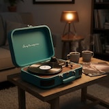 thumbnail of PRIXTON Tocadiscos Bluetooth VC600 Reproductor y Convertidor de Vinilos - Azul