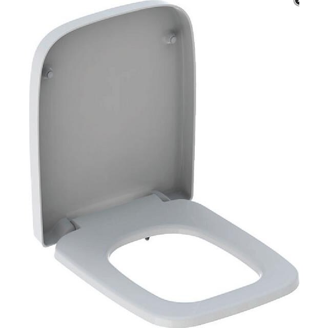 Geberit WC-Sitz Renova Plan e Bef. v o Schar. MS VC m AA u QRS we