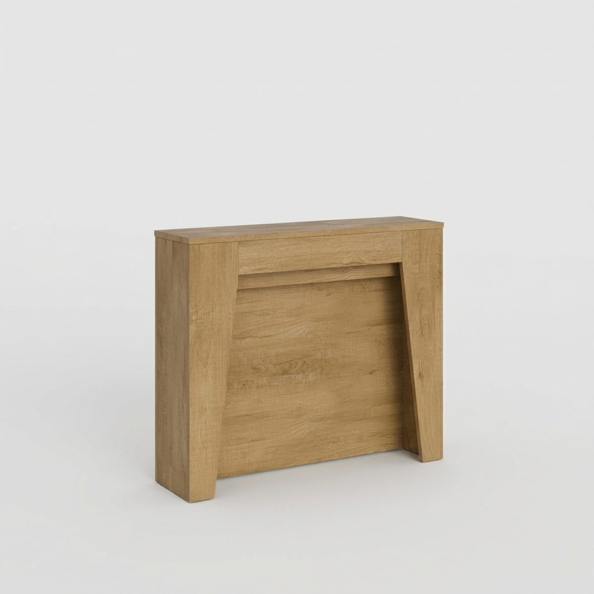 Consola extensible 90x25/211 cm Anea Roble Nature