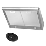 thumbnail of Dunstabzugshaube Abzugshaube Unterbauhaube Abluft Umluft 60 cm Aktivkohlefilter