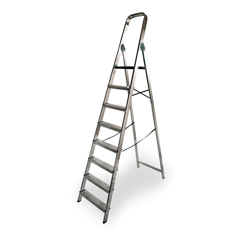 Domestic Aluminium-Leiter 8 Stufen Edm.