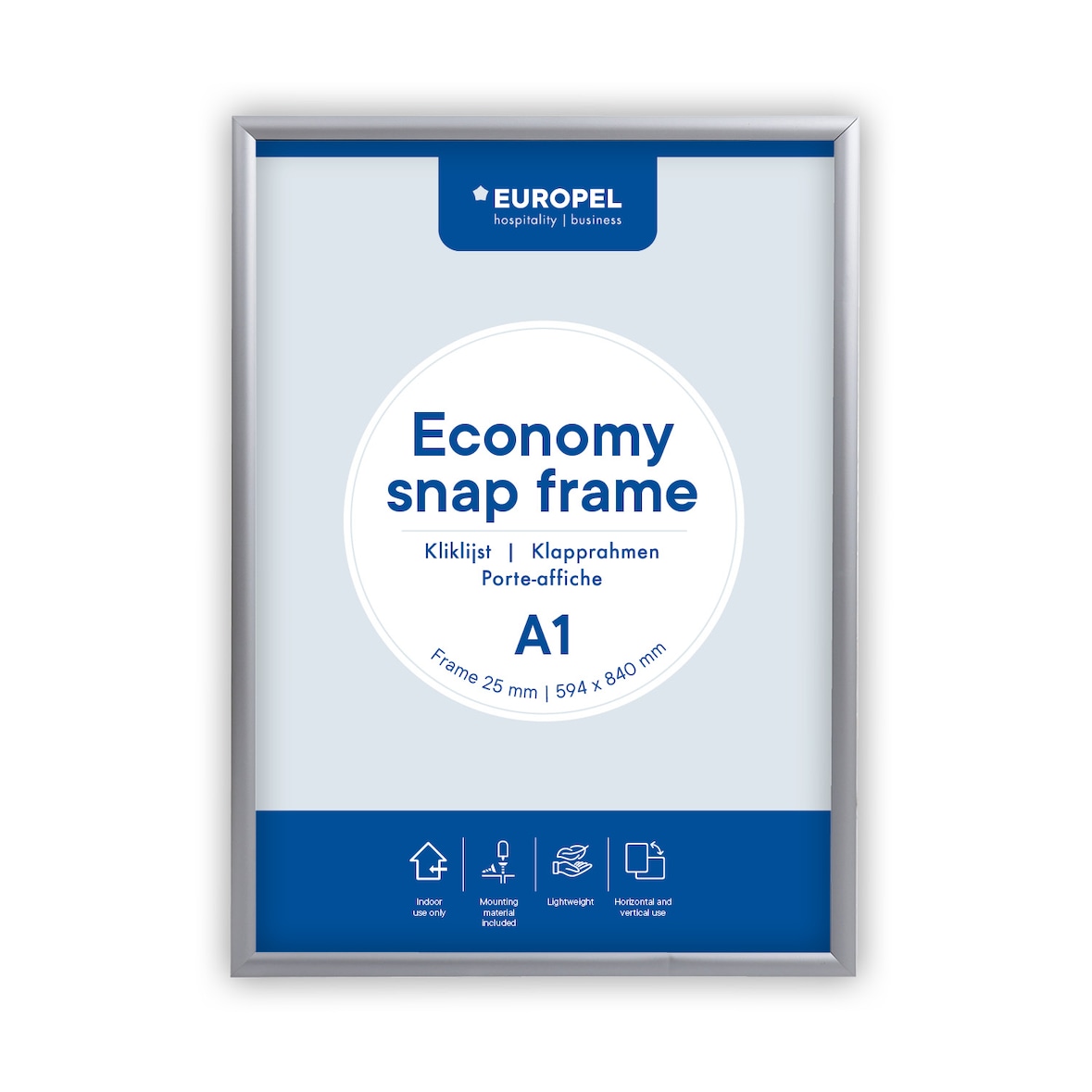 Cadre clipsable Europel Economy A1 25mm
