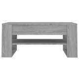 thumbnail of Table basse sonoma gris 102x55x45 cm bois d'ingénierie Modèle Sirius Loft