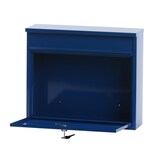 thumbnail of V-part Brievenbussen Metaal 125 mm 325 mm 382 mm blauw