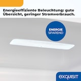 thumbnail of Exquisit Side-by-Side Kühlschrank mit Gefrierfach, 442 Liter, No-Frost, LED-Display, leise 39 dB, Griffmulde, 90 cm Breite, SBS46-040E anthrazit