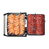 thumbnail of Orbegozo grill GR 4560, 2 placas abatibles 180, superficie asado lisa, recubrimiento antiadherente libre de PTFE y PFOA, termostato regulable, 2200 W