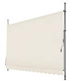 thumbnail of tectake Toldo plegable para balcón con manivela, ajustable en altura - 350 x 180 cm beige