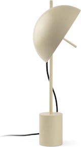 thumbnail of faro barcelona matilda tischleuchte aus weißem metall, Höhe 43 cm, Breite 19,6 cm, Tiefe 16 cm