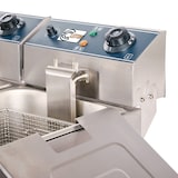 thumbnail of Cleiton® Freidora Industrial Eléctrica 6+6 Litros Doble Sobremesa | Freidora Profesional de Aceite en Acero Inox 5000 W Termostato Alta Precisión
