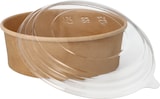 thumbnail of 6 X 50 Salatschalen, Pappe rund 500 ml Ø 15 cm · 4,6 cm braun
