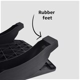 thumbnail of DESQ | Voetensteun | Hoogte 90 mm | Groot platform | Zwart