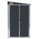 thumbnail of Abri de jardin mural Anthracite 118x382x178 cm Acier Modèle AbriModulable 34