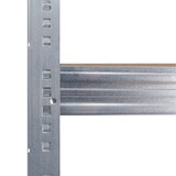 thumbnail of shelfplaza PRO 155x50x50 cm Schwerlastregal in verzinkt mit 4 Böden und 200 kg Traglast pro Boden