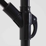 thumbnail of Sombrilla cuadrada colgante gris 3 x 3 m