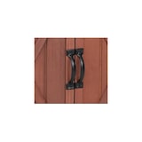thumbnail of COSTWAY Mobiletto da giardino in legno, armadio per esterni, 77 x 56 x 72 cm, armadio porta attrezzi con doppie ante e maniglie
