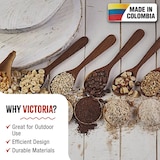 thumbnail of Victoria Mulino Grano Manuale in Ghisa per Macinare Caffè, Mais, Avena,  Regolabile, VIC-30032, Rosso