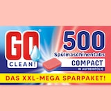 thumbnail of 9 kg ca. 500 Stück GO clean! Compact 18g Spülmaschinentabs in Aufreißfolie