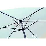 thumbnail of Garden Friend Ombrellone tondo copertura in poliestere struttura in acciaio con manovella 3 m x 2,4 h m bianco