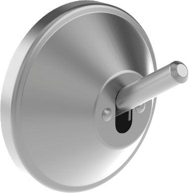 Delabie Wandhaken suizidhemmend D90 Edst. 1.4301 sat (ex-0011040000)
