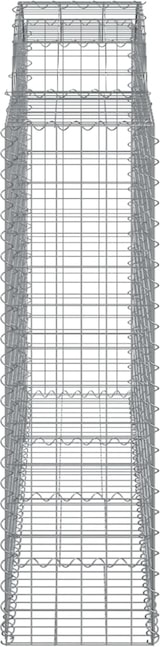 thumbnail of vidaXL Gabionen mit Hochbogen 15Stk. 200x50x140/160cm Verzinktes Eisen