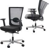 thumbnail of Silla de oficina MERRYFAIR Forte, silla de escritorio, función deslizante ergonómica ~ negro