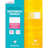 thumbnail of Clairefontaine 10x PIQURE DEFICIENTS VISUELS 17X22 96P 90G- Sortiert 63796C