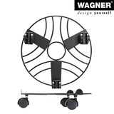 thumbnail of WAGNER Pflanzenroller BLACK EDITION Ø 30 x 6,5 cm, für innen, Stahl, schwarz, Randbegrenzung, Tragkraft 60 kg - 20093501