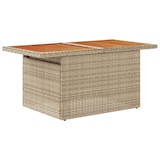 thumbnail of vidaXL 8-teiliges Garten-Sofa-Set mit Kissen Beige Poly-Rattan