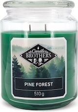 thumbnail of Pine Forest Duftkerze Candle Brothers, Kerze im Glas, 2 Dochte, 510g, 100h Brenndauer, Raumduftkerze