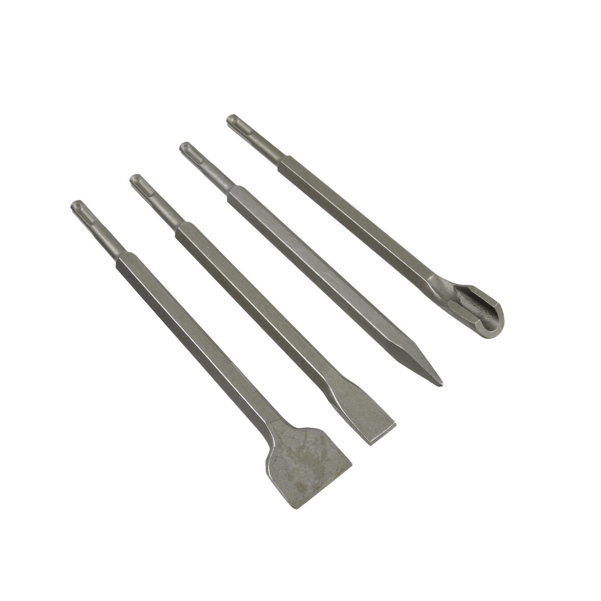 Meißel-Set SDS-Plus 250mm, spitz, flach, spaten, Hohlmeißel