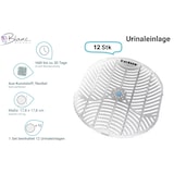 thumbnail of Urinalsieb, Urinaleinlage in Grau-transparent, 12 Stück, aus Kunststoff, parfümiert